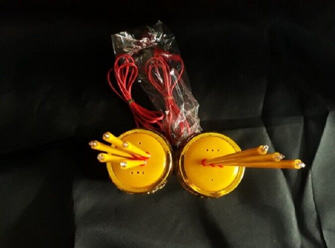 Thai Buddhist Golden color dragon electric Incense Burner Joss Stick Pot Home
