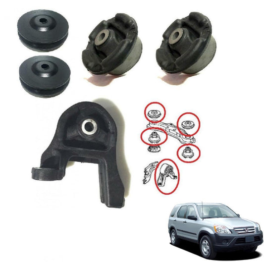 5 Rear Different Arm Mounting Bushing Top Support Fit 2002-2011 RE Honda CR-V