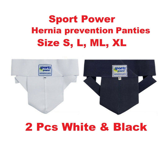 2Pcs Supporter Elastic Sports Power Protect Men Hernia Panties Football Boxing