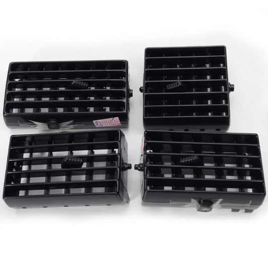 Air Condition Ventilation Grille Set Black Fit 89-97 Toyota Hilux LN85 MK3 LN RN