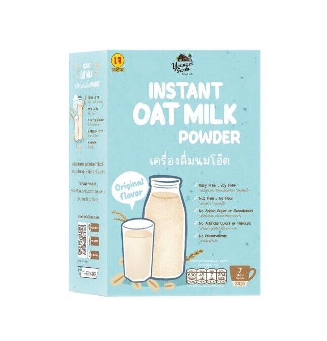 Instant Oat milk powder drink Original flavor Vegan Halal Vegetarian 21 sachets