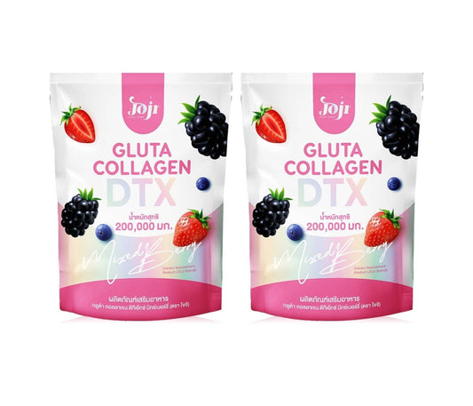 2x Joji Mixed Berry Drink Gluta Collagen DTX Vitamins Skin High Fiber excrete