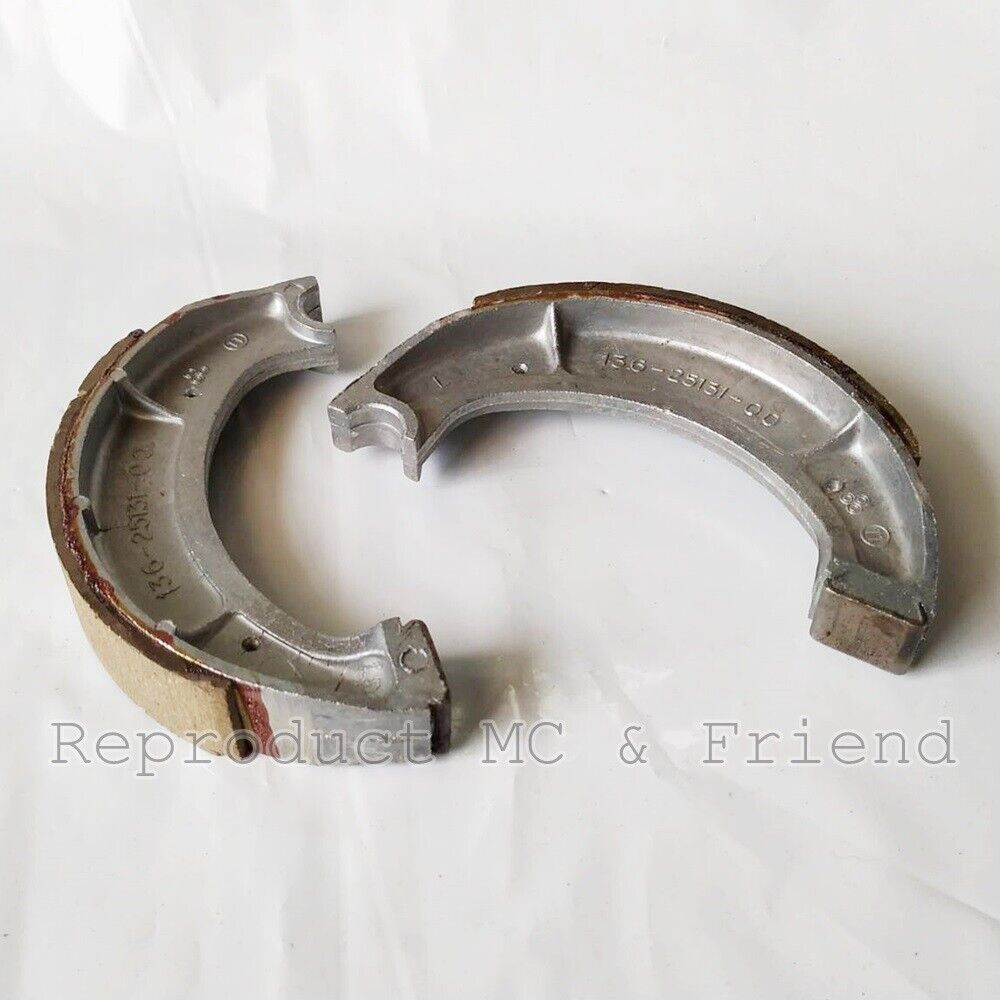 Yamaha RT1 RT2 RT3 DT1 DT2 DT3 XT550 YA6 DT250 DT360 RS125 Front Brake Shoe