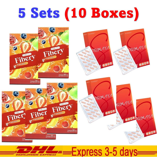 10x Slimming Detox Primaya S Weight Control & Primaya Fibery Clean Good Shape