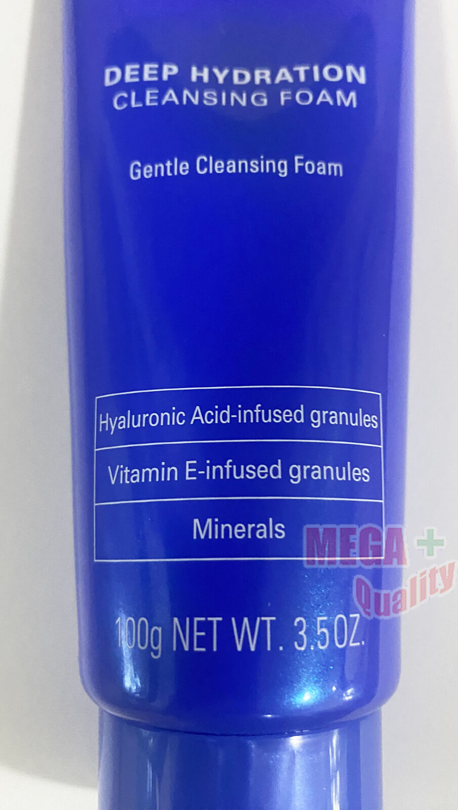 ZA Deep Hydration Gentle Cleansing Facial Foam Removing Dirt Vitamin E 100ml.