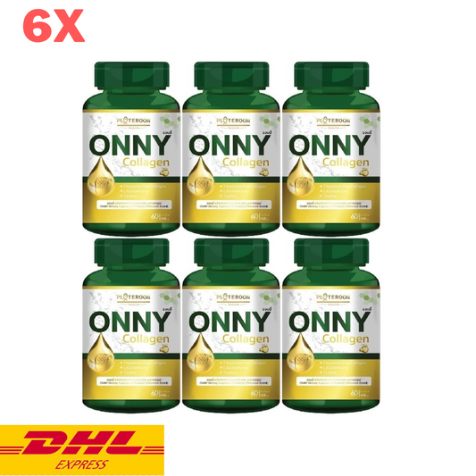 6x Onny Collagen Capsule Skin Brightening Nourishing Supplement Healthy 60's