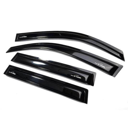 Rain Visor Windshield Weather Guard Gloss Black Fit Nissan X-Trail T32 2015-2018