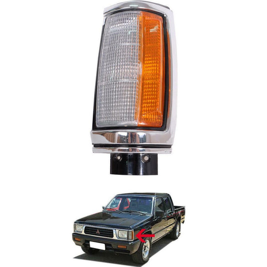 87-96 Mitsubishi Mighty Max L200 Dodge Ram 50 Colt Strada Corner Lamp light Left