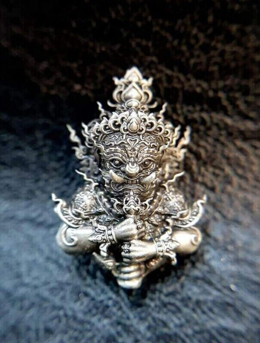 Wessuwan Giant God LP Wichit Phuttha Bucha Practice Dharma Thai Buddha Amulet