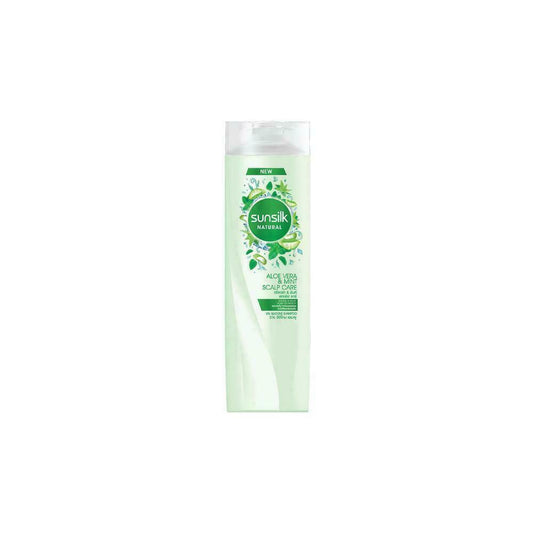 Sunsilk Natural Aloe Vera and Mint Scalp Care Shampoo 120 ml cool refreshing