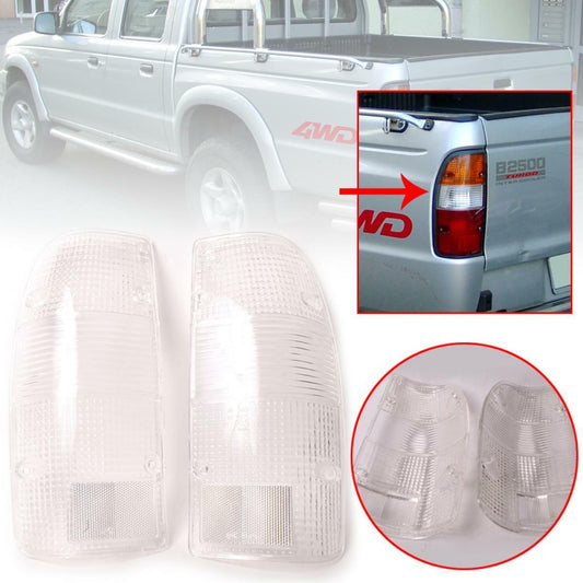 Tail Lamp Rear Light Lenses Pair Fits Mazda B2500 Pickup Before Facelift 98-01