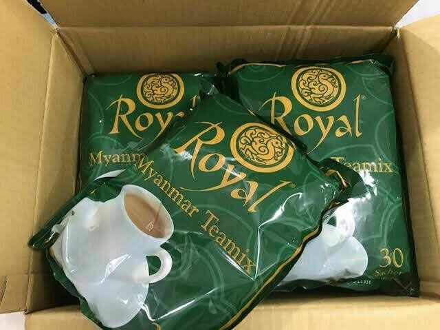 Burmese Teamix Royal Myanmar Tea Milk 3 In 1 instant 30 sachets