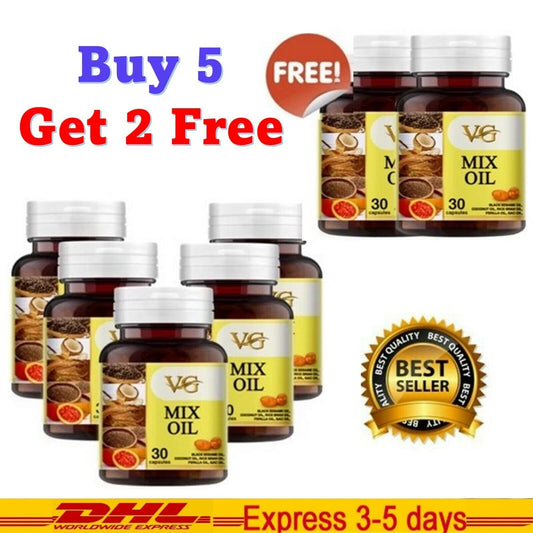 Buy 5 get 2 free! VG MIX OIL 5 essential Oils Dietary Supplement