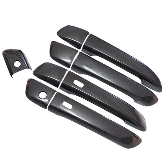 4 Side Doors Handle TOP Trim Cover Grey For Isuzu MU-X 2020-2021 RG SUV