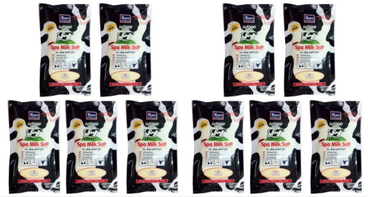 10x50g. YOKO SCRUB SPA MILK SALT, WHITENING, REMOVES DIRT DEPOSIT and DEAD CELLS
