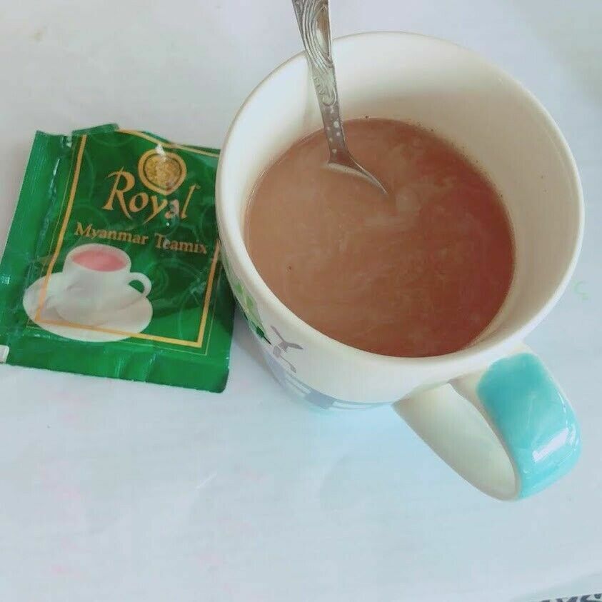 Burmese Teamix Royal Myanmar Tea Milk 3 In 1 instant 30 sachets