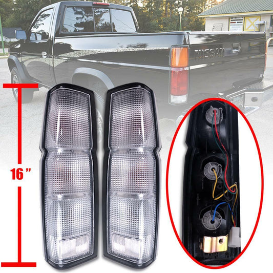 CLEAR TAIL LAMP REAR LIGHT USA Model For 86-96 Nissan Frontier Navara D21 pickup