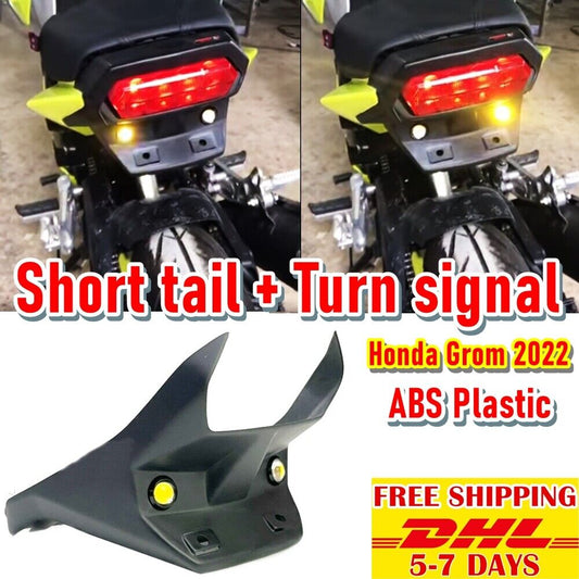 Tail Rear For Honda Grom Msx 125 2021 2022 Fairing Turn Fender Light Eliminator