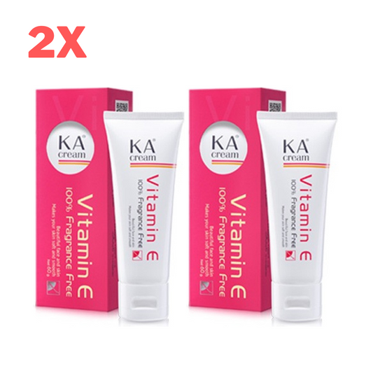 KA Cream Vitamin E Concentrate Reduce Dark Spots Scars Wrinkles Moisturizing 60g