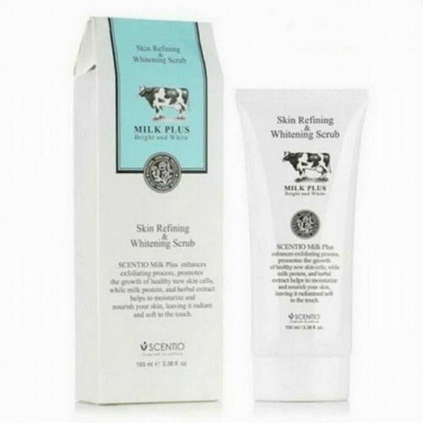 100g Beauty Buffet Scentio Milk Plus Gel Scrub Skin Refining Whitening Scrub