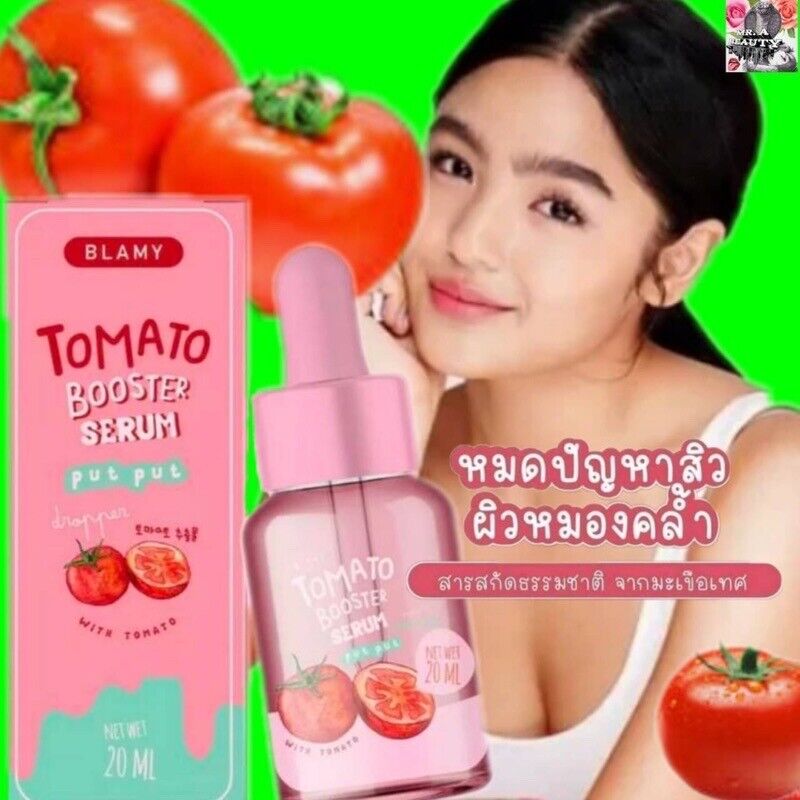 10x Tomato Booster Serum Smooth Clear Radiance Skincare Reduce Dark Spots 20ml