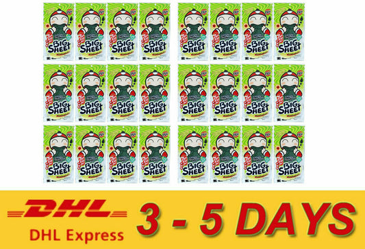 24 x Japanese Fried Crispy Seaweed Classic Snack Tao Kae Noi BIG SHEET Express !