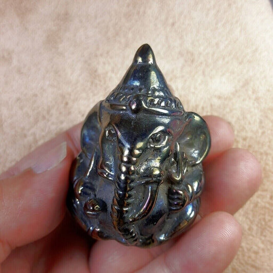 thai Amulet Leklai God Ganesha Mekasit Phra Lp Huan 7 Color Holy Success Lucky