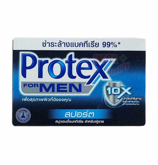 Protex for Men SPORT Soap Bar Anti-Bacteria Agent Bath Deep Healthy Skin 65g