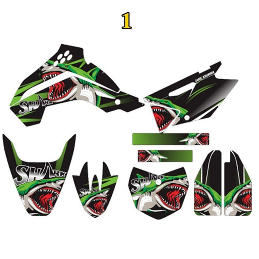 Stickers Decals Kawazaki KLX140L/G/RF Motocross Graphics Whole Bike Accessories