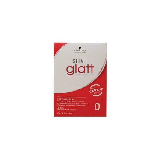 Schwarzkopf Strait Glatt Hair Straightener Kit 0 For frizzy hair 120 ml x 2
