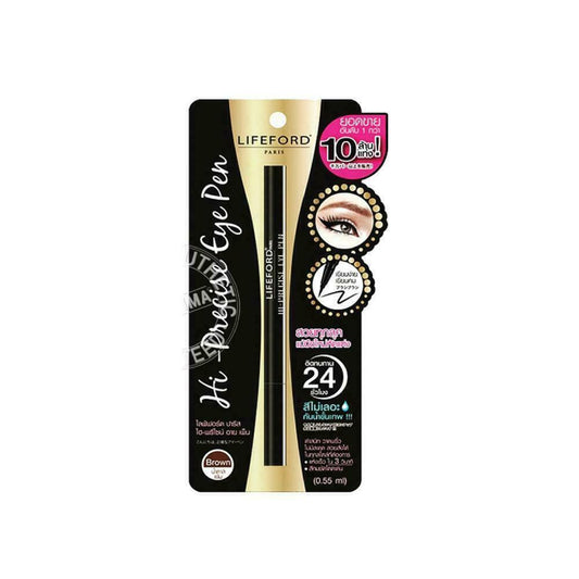 LIFEFORD Hi-Precise Eye Pen Brown 0.55 ml Long-lasting for 24 hours.