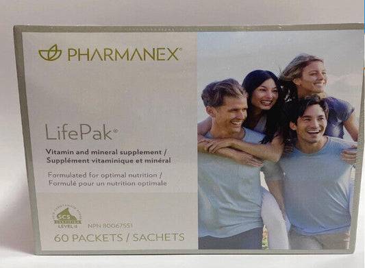 Nuskin Nu Skin LifePak Vitamin and Mineral Supplement 60 Packets Exp 10/24 #ibe