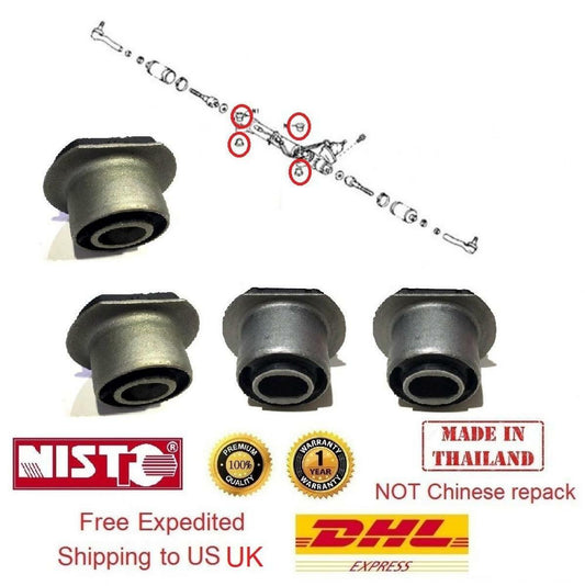 4 Power Steering Gear Rack Bush Fit Toyota Land Cruiser 4Runner SR5 Hilux Surf