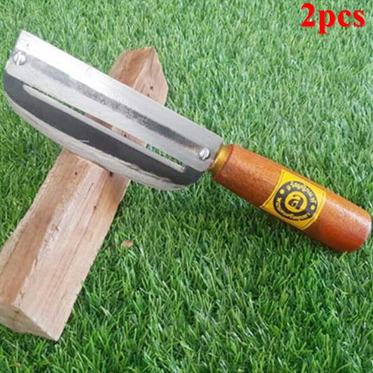 Kitchen Tools Knife two sharp Aranyik, 100% real Wooden Handle Peeler Iron Blade