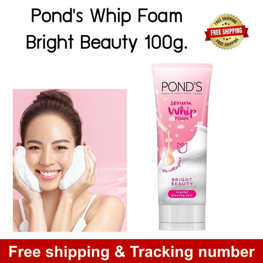 100g POND'S Serum Whip Foam Bright Beauty 10x Glow Skin Collagen Institute Japan
