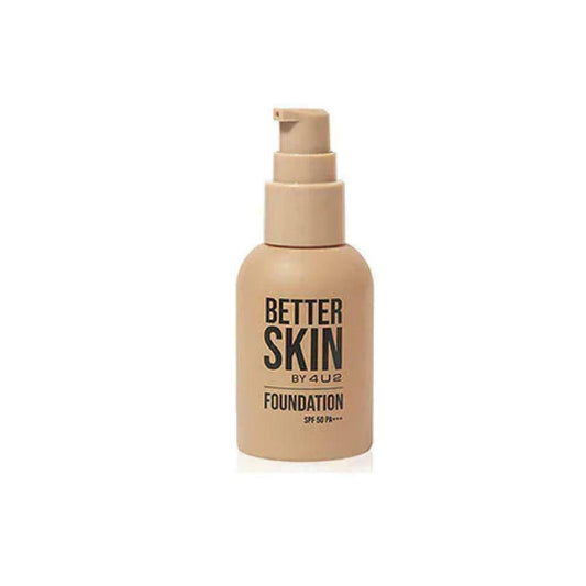 4U2 Better Skin Foundation #01 Porcelain SPF50 PA+++ 30 ml or 1 fl oz