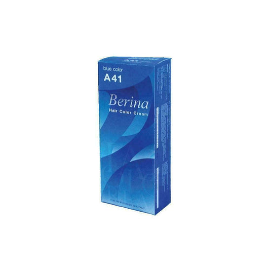 Berina Hair Color Cream A41 Blue 60 ml Hair Dye Super Permanent Fashion