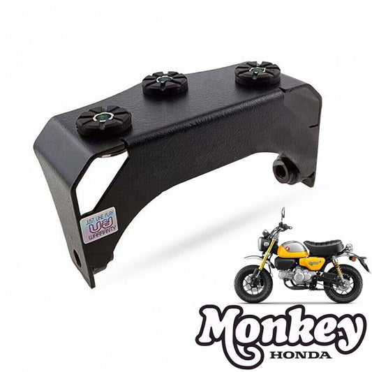 UDK STEEL BLACK SEAT LOWER ADJUSTOR RACK MOUNT FOR HONDA MONKEY 18-2023 125 Z125