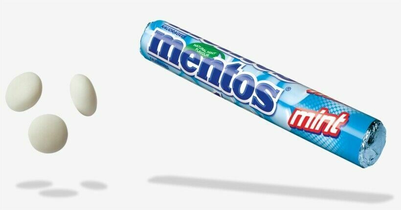 12 X 37g Mentos Chewy Dragees Candy Mint Flavor Gummy Fresh breath