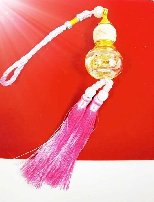 Lucky Calabash Feng Shui Charm wealth Money Hanging Protection Car shop Amulet