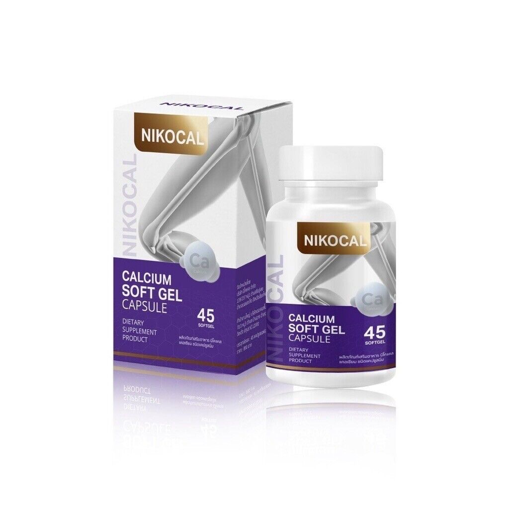 NIKOCAL CALCIUM Supplements Increase Height Nourish Bones Vitamins 1,500mg