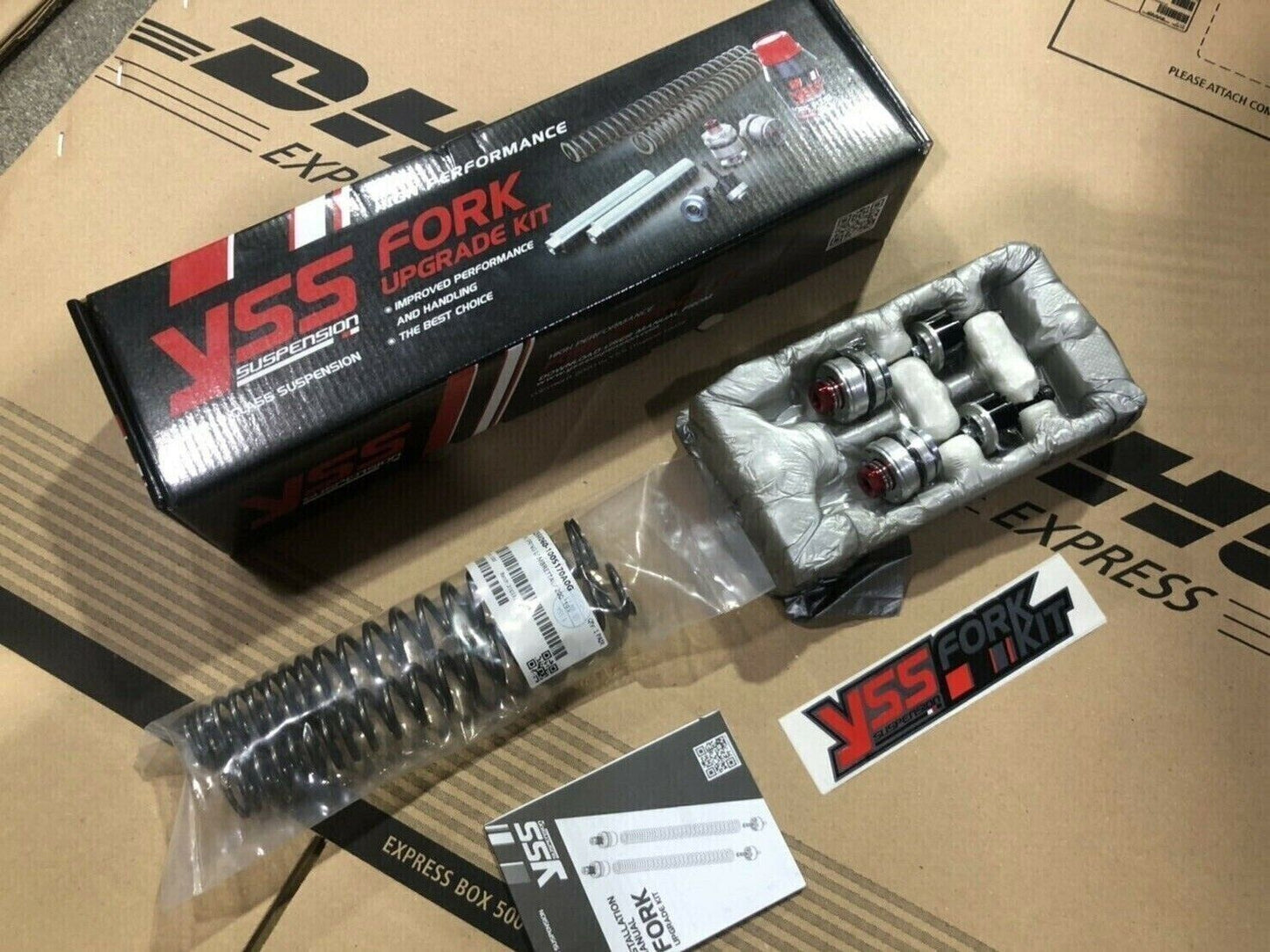 YSS FRONT FORK UPGRADE KIT FOR Lambretta SPECIAL V200 SPECIAL V.125