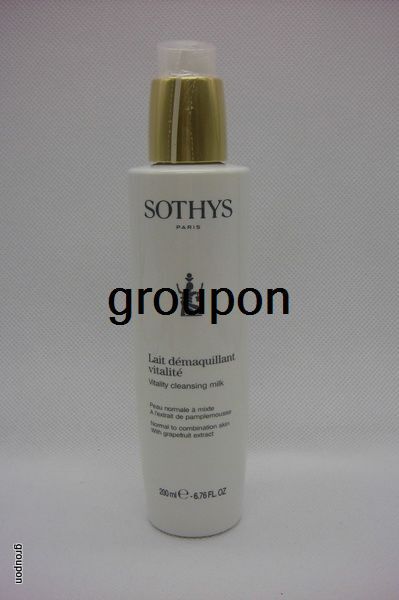 Sothys Vitality Cleansing Milk Cleanser 200ml 6.7oz #ibea