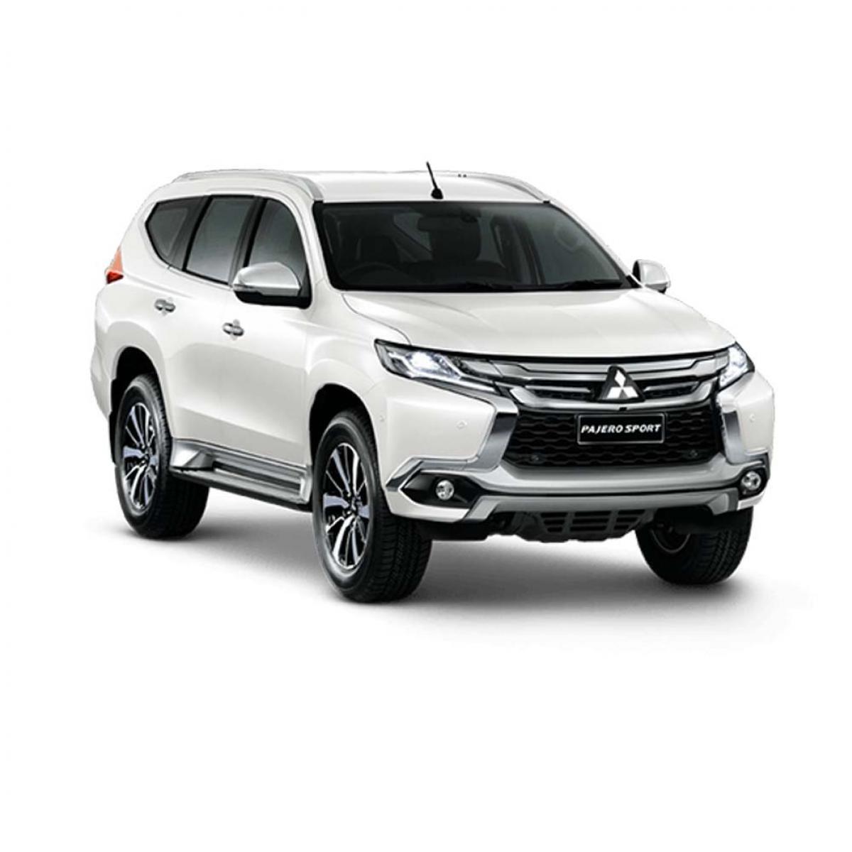 Black Rear Bumper Scuff Plate Chrome Logo Fit Mitsubishi Montero Sport 2015-2022