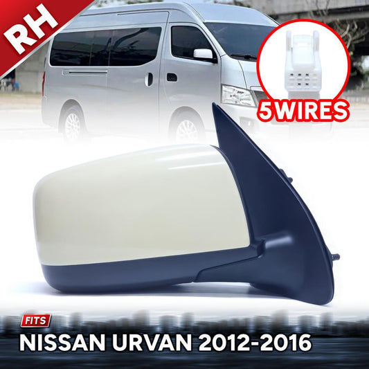 Side Wing Mirror Electric 5 Wires RH Right FIT Nissan Urvan NV350 2012-2016 E26
