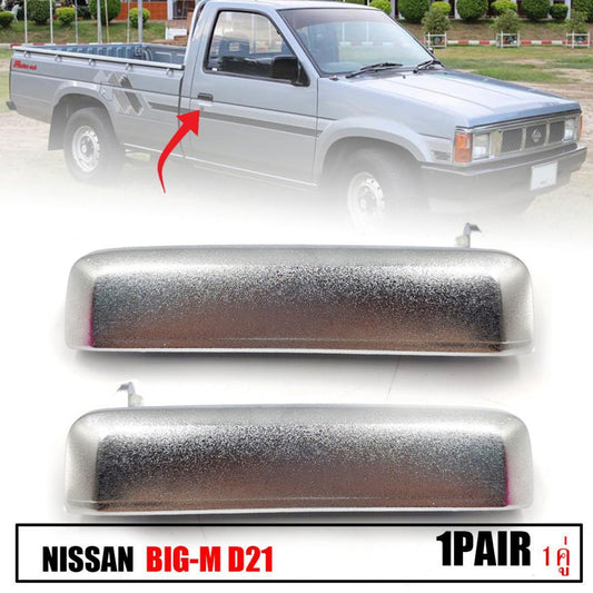 Chrome Exterior Outer Door Handle LR FIT Nissan D21 Hardbody 1986-1997 Pickup