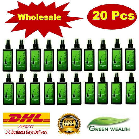 20x Green Wealth Neo Hair Lotion Growth Root Hair Loss Nutrients Treatments
