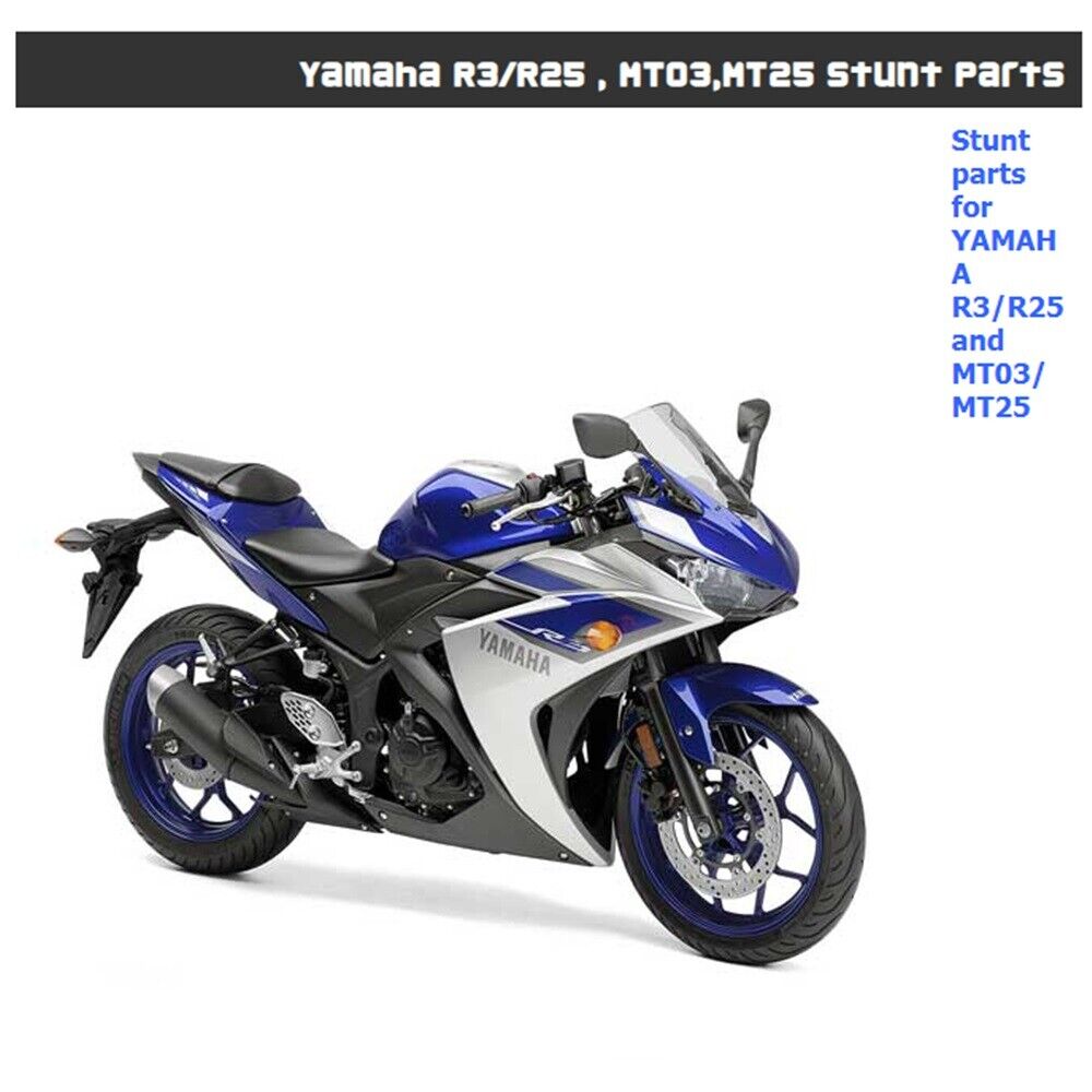 Yamaha R3/R25 , MT03/MT25 60T Sprocket Black Motorcycle Accessories Stunt Parts