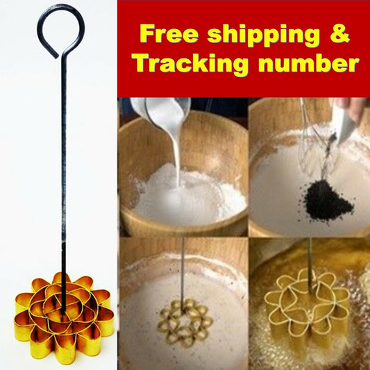 Thai Lotus Flower Traditional DOK JOK Brass Mold Recipe Maker Stylist Cookies