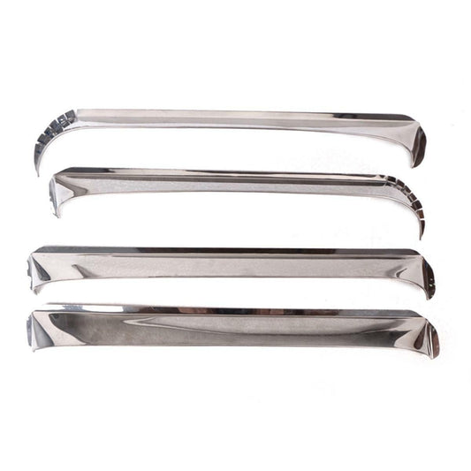 Rain Visor Wind Shield Chrome For Toyota Corolla KE10 4 Doors Sedan 1966-1970